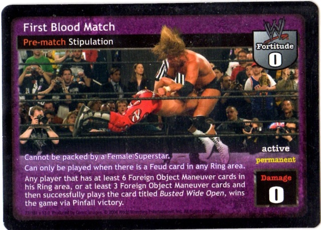 First Blood Match